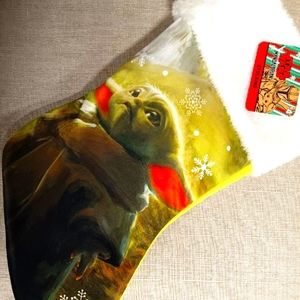 Star Wars Yoda Christmas Stocking